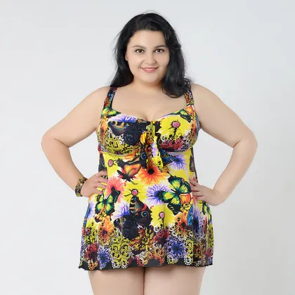 Beautiful Beach style Plus Size Bikini Sexy Bikini for Fat Lady 11 Colors