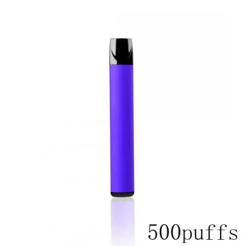 Sabores duraderos de calidad estable de vape desechable 500puffs