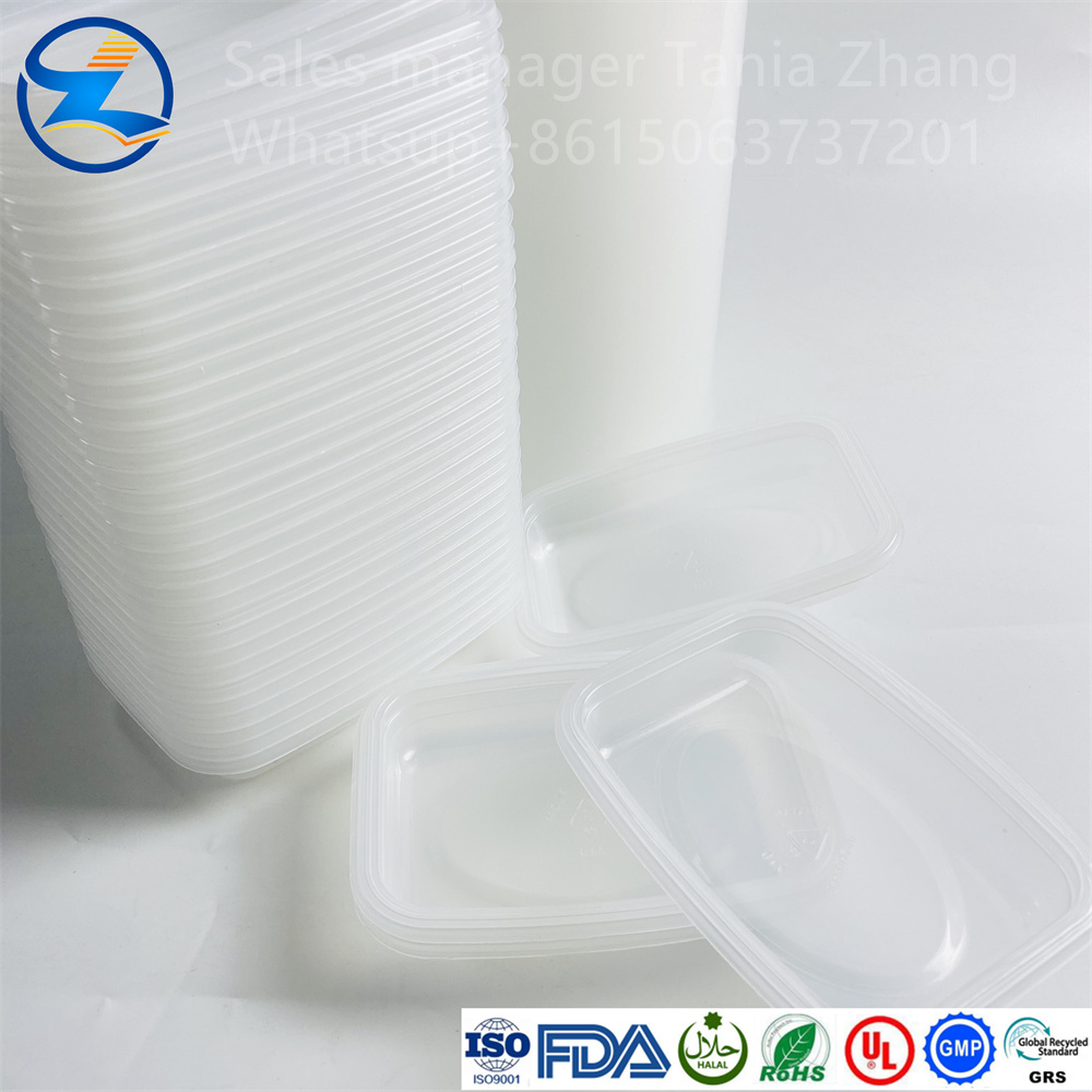 High Quality White Pp Fresh Keeping Box Lunch Box 3 Jpg