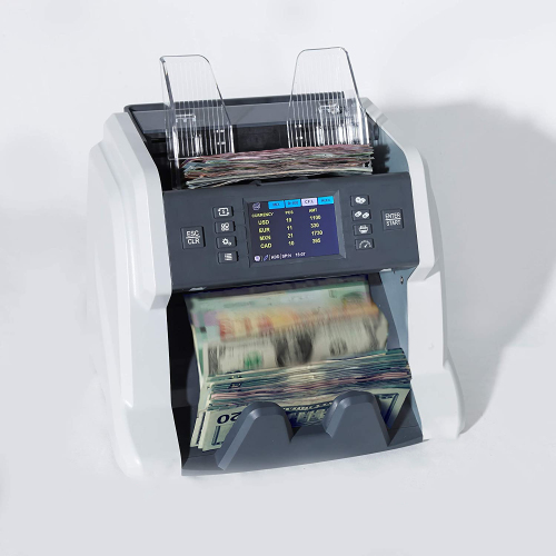 آلة عد النقود ذات الطوائف المختلطة متعددة العملات