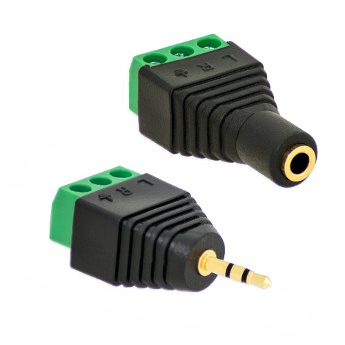 Jack Plug Sockets 3.5mm Stereo TRS Connector