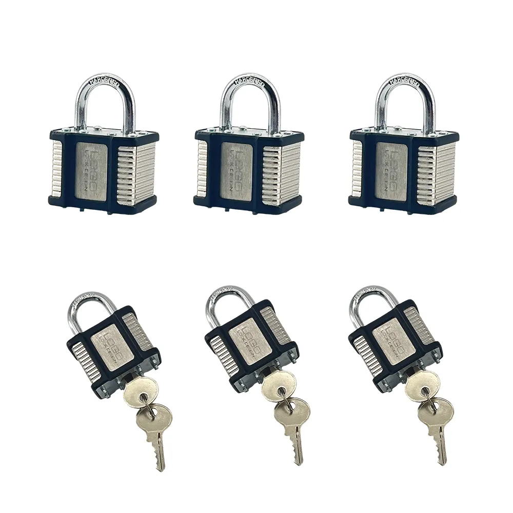 6 steel Laminated lock