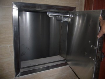 hotel hospital stainless steel linen chute