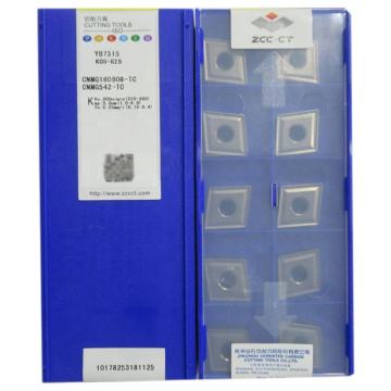ZCC.CT Diamond CNC Insert CNMG160608 TC YB7315 for Cast Iron