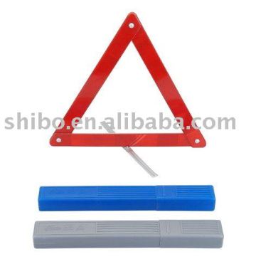 Roadway safety product warning triangle
