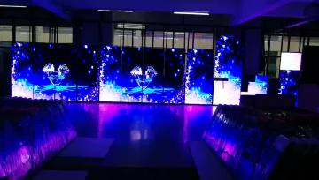 Indoor LED display screen panels
