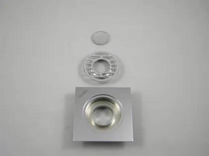 Chrome Plated Bathroom Kitchen Floor Drainer