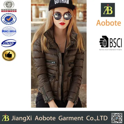 2016 Urban Style Lady Short Sex Down Jacket
