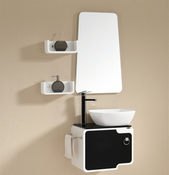 Lanbor  Modern Fashion Simple Solid Wood Bathroom Cabinet FL021S