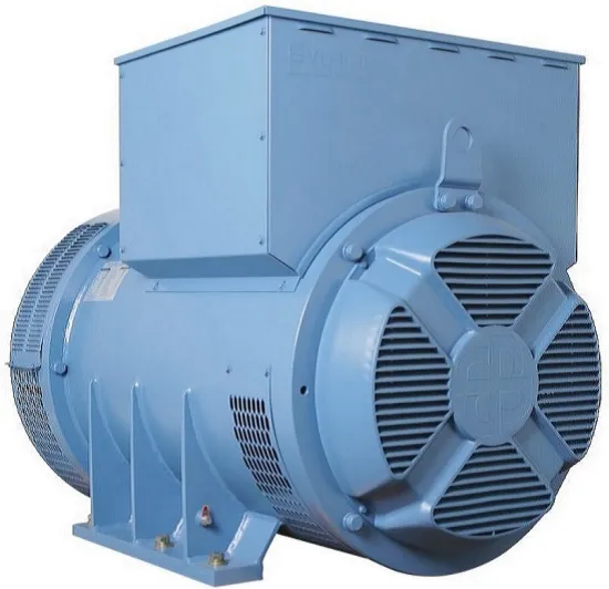 Short blue 380v Diesel Synchronous Brushless Generator