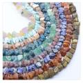 Gemstone Irregular Shape Crystal Rough Stone Beads 15mm Natural Row Rough Stone Beads for DIY Jewelry