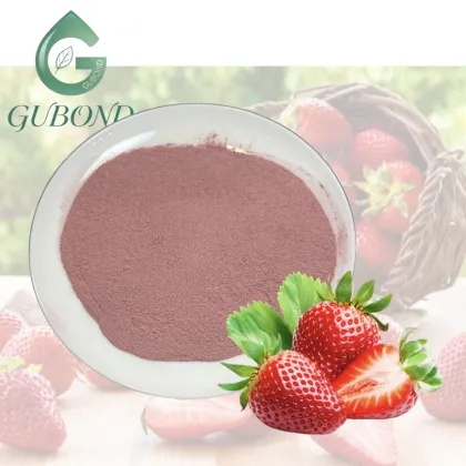 Spray-Dried Strawberry Fruit Powder with Anthocyanins