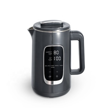 1.5l Aço inoxidável Interior Chaleira digital elétrica com tela LCD grande e controle preciso da temperatura