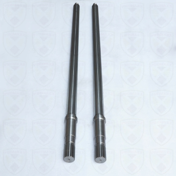 Eixos de extrusão de PVC com torque alto