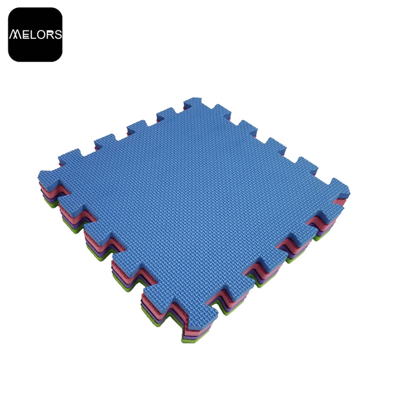 Colorful EVA Plain Puzzle Mat For Kids Playing