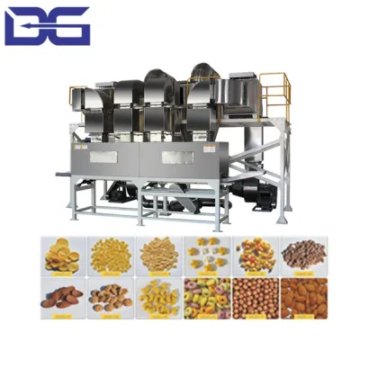 500kg/h Breakfast Cereal Production Line: Corn Flakes & Oatmeal Machinery