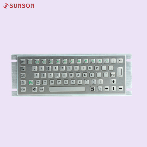 Black Titanium Ultrathin Illuminated USB Keyboard For Indus