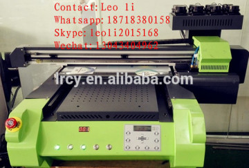 Best price leather printer uv printer supplier/uv 3d printer for leather in hot sale