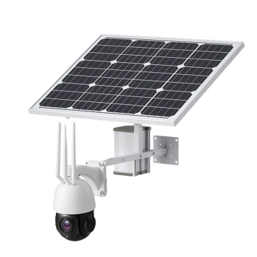 36X ZOOM 5MP 4G Solar PTZ Camera - IP66 Waterproof dengan suara dua arah dan perekaman kartu TF