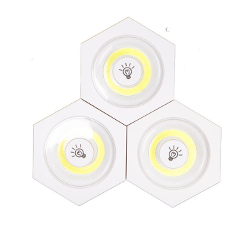 Lampu Tap Led LED Cordless dengan remote control untuk lemari, koridor, dan kamar