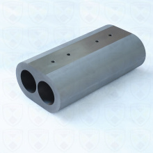 Barril de tornillo de PVC para extrusora con tratamiento con nitruración