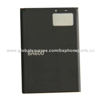 100% Tested Li-ion Battery for Sony BA600, Good-quality and Appearance