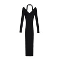 Women's Long Sleeve Knit Sweater Dress