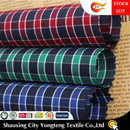 China Manufacture African Fabrics Textile Yarn Dyed Fabric