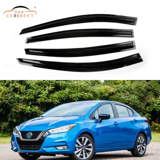 Acrylic Door Visor for Nuevo Versa 2021 - Car Accessories Sun Visor