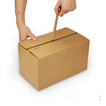 Cardboard Box With  Zipper