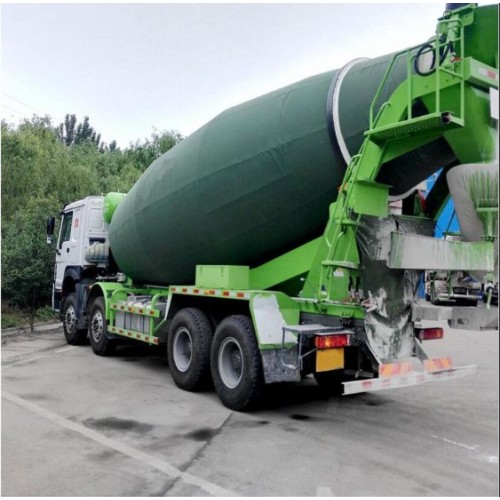 Concrete mixer truck can coat