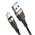 3A schnelles Ladevorgang geflochtenes 2M Micro USB -Kabel