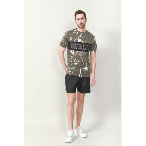 MEN'S COTTON POLY PRINTED T-SHIRT