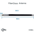 Lora 868Mhz 915Mhz Glasfaserantenne