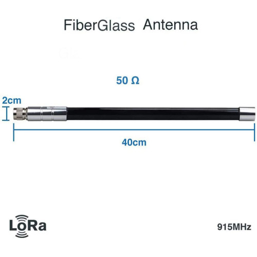 WiFi 2.4ghz 5ghz Antena OMNI de fibra de vidrio