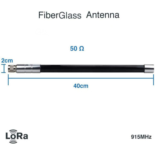 Lora 868Mhz 915Mhz glasvezelantenne