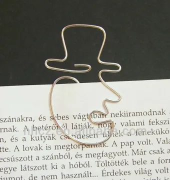 Man with Tophat Paper Clips