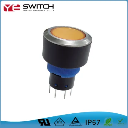 Plastic case with light button SWITCH