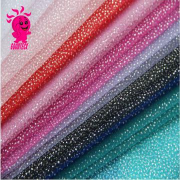 Colorful tulle fabric sequins embroidery tulle