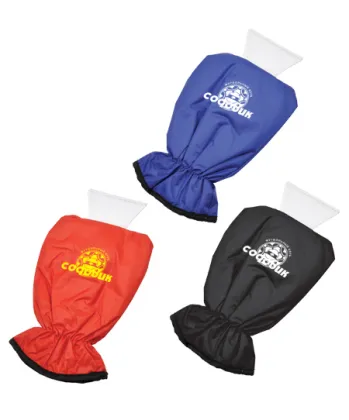 Car Ice Scraper with Protective Mitten - Warm Grip Ice Scraper