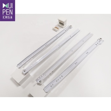 Factory Price Epoxy Powder Coating Paint Furniture Drawer Rails - Telescopic Channels for Full Extension