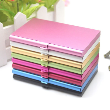 RFID Blocking Aluminium Money Clip Credit Card Holder