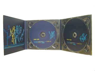 6 Panel Digipak with 2 CD Boxes for 120MM CD/DVD Replication