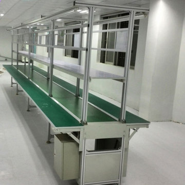 Aluminum and Steel Factory Floor Workstations with Aluminum Profile Assembly Line