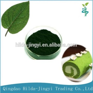 green pigment chlorophyll powder