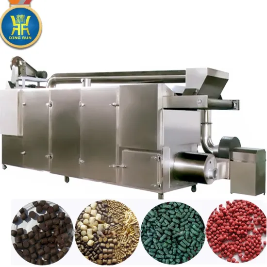 wet extruder fish feed machine industrial poultry feed production line