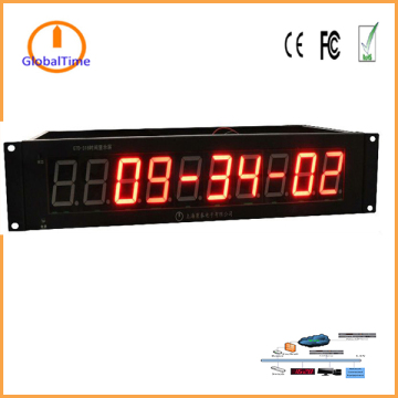 NTP rack mount digital clock