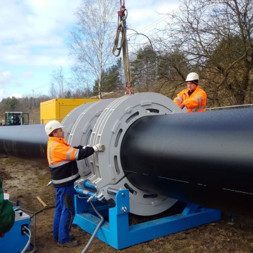 Máquina de fabricación de tubos de PE de 50-250 mm para sistemas de alcantarillado