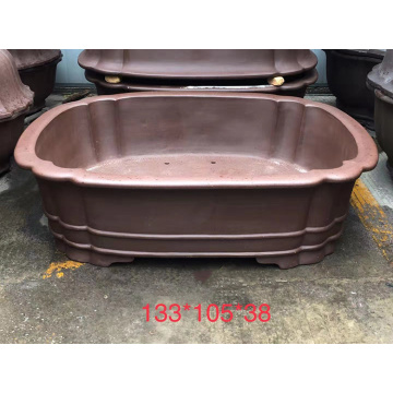 8 inch dangkal bonsai pot massal