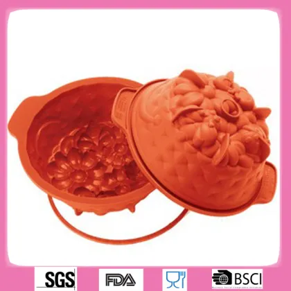 custom silicone Spring Cake mold,baking silicone mold